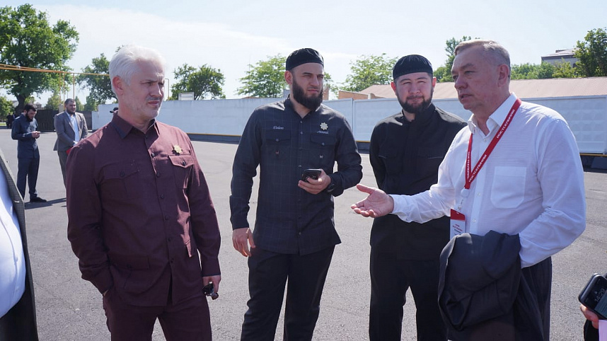 40 комбайнов Ростсельмаш отправились в Чеченскую республику 